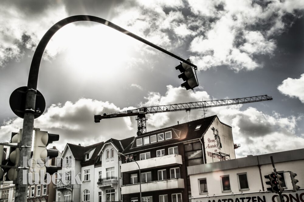 Fackenburger Allee Lübeck Strassenkreuzung